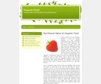 Eostreorganics.co.uk(Nutritional Value of Organic Food) Screenshot