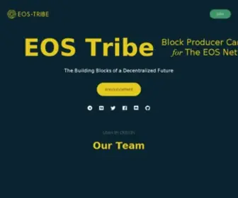 Eostribe.io(EOS Tribe) Screenshot