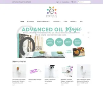 Eosupplies.co.nz(Essential Oil Supplies NZ) Screenshot