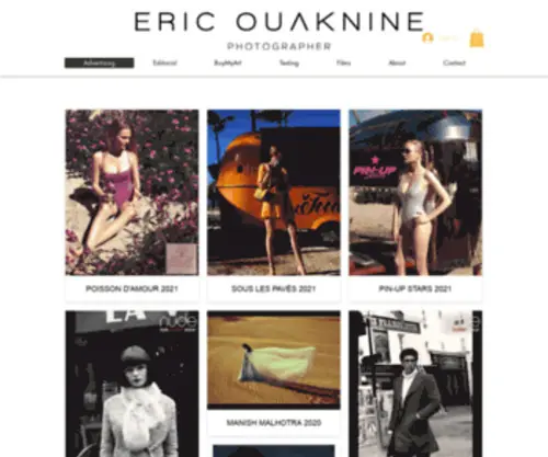 Eouaknine.com(EOP Paris Fashion Photography) Screenshot
