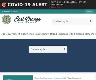 Eowater.com(The Water Department) Screenshot