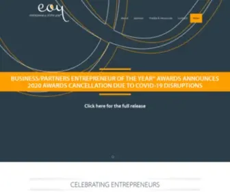 Eoy.co.za(The Entrepreneur of the Year®) Screenshot