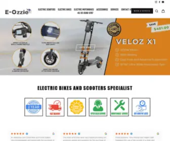 Eozzie.com.au(EBike Melbourne) Screenshot