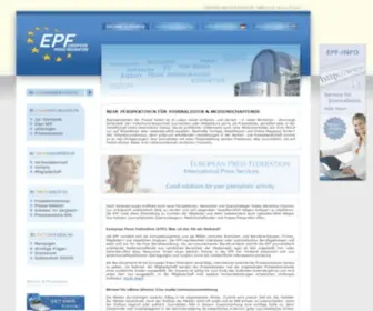 EP-Fed.org(Presseausweis) Screenshot