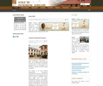 Epa-Prema.net(Ecole du Patrimoine Africain) Screenshot
