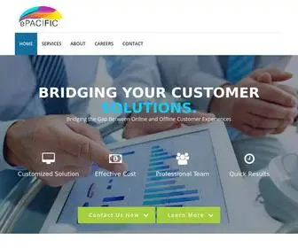 Epacificservices.in(EPacific Services) Screenshot