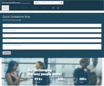 Epackersandmovers.com(Packers and Movers) Screenshot