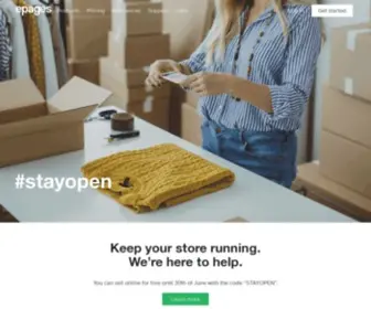 Epages.com(Ecommerce platform for SMBs) Screenshot
