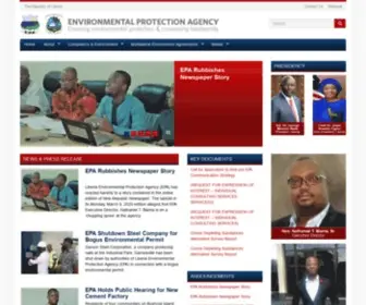 Epa.gov.lr(Environment Protection Agency R.L) Screenshot