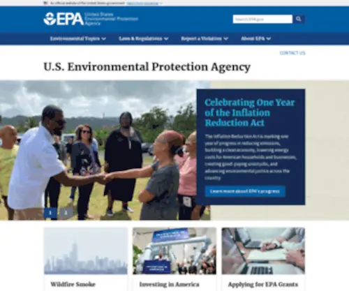 Epa.gov Screenshot