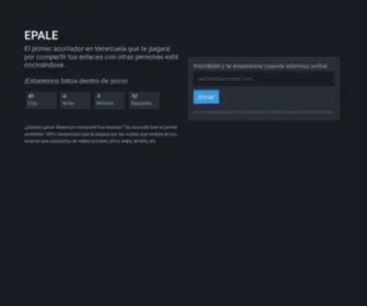 Epale.link(Acortador de Enlaces que Paga en Venezuela) Screenshot