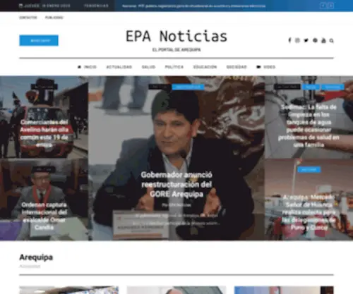 Epanoticias.pe(EPA Noticias) Screenshot