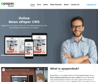 Epaperdesk.com(Epaper Script) Screenshot