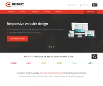 Epart.com(The Epart INC client area) Screenshot