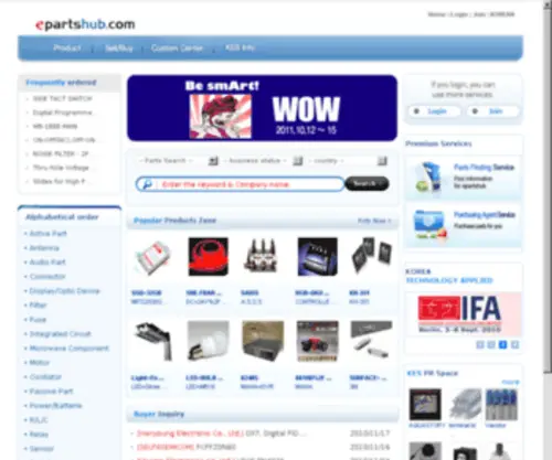 Epartshub.com(KEA for Overseas trader) Screenshot