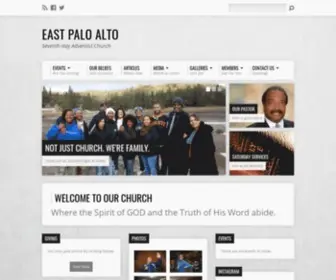Epasda.org(East Palo Alto SDA Church) Screenshot