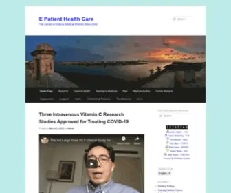 Epatienthealthcare.com(E-Patient health care) Screenshot