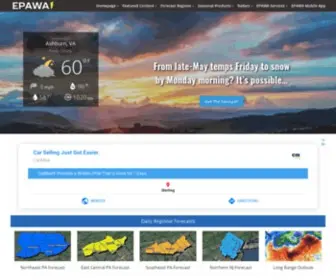 Epawaweather.com(Eastern PA Weather Authority) Screenshot