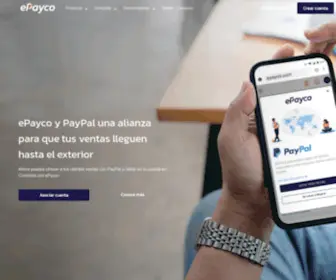 Epayco.co(Pasarela de pagos electrónicos Colombia) Screenshot