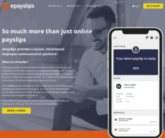 Epayslips.co.uk(EPayslip services) Screenshot