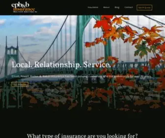 EPBB.com(EPB&B Insurance) Screenshot