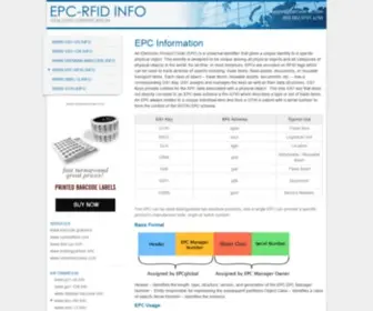 EPC-Rfid.info(EPC Information) Screenshot