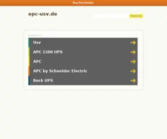 EPC-Usv.de(Netzgeräte) Screenshot