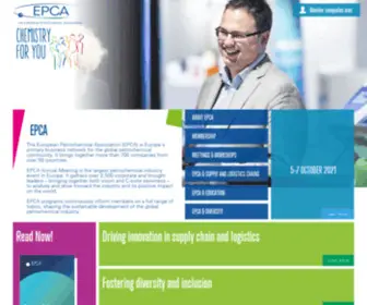 Epca.be(Home Page) Screenshot