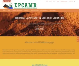 Epcamr.org(Reclaim Abandoned Mine Lands through Partnerships Today) Screenshot