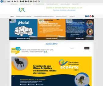 Epccajica.gov.co(Empresa de Servicios P) Screenshot