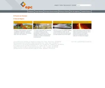 EPC.com.br(Projetos, Gerenciamento, Suprimentos, Regime Turn Key em Engenharia) Screenshot