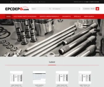 EpCDepo.com(EPC Electronic Parts Catalogs) Screenshot