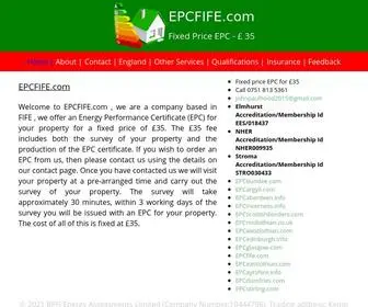 EpcFife.com(Provides a £35 fixed price EPC for your property regardless of size) Screenshot