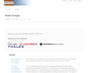 EpcGlobalinc.org(EPCglobal) Screenshot