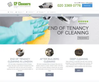 Epcleaners.co.uk(EP Cleaners) Screenshot