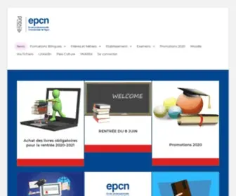 EPCN.ch(Accueil) Screenshot