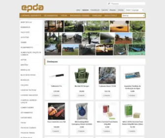 Epda.pt(Equipamento para desporto e aventura Comprar Facas e Navalhas) Screenshot