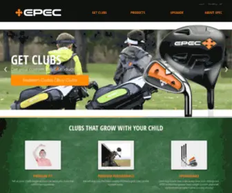 EpecGolf.com(EPEC Golf) Screenshot