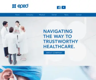 Epedmed.com(EPED Inc) Screenshot