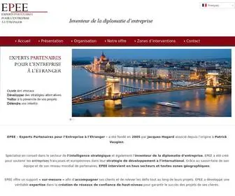 Epee.fr(Experts Partenaires pour l'Entreprise à l'Etranger) Screenshot