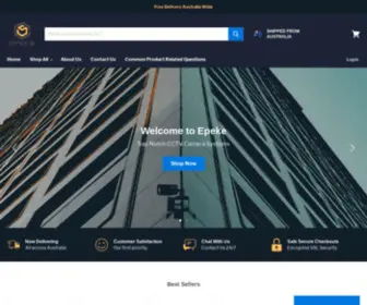 Epekeequipment.com(Epeke) Screenshot