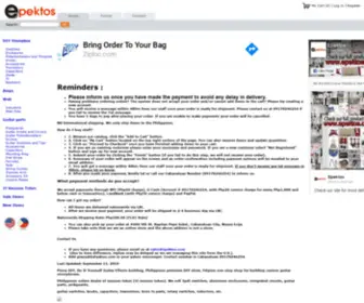 Epektos.com(DIY Stompbox Parts Supplies) Screenshot