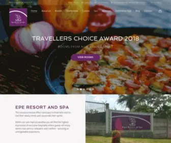 Eperesort.com(Epe Resort and Spa) Screenshot