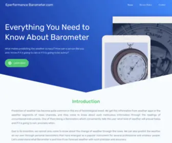 Eperformance-Barometer.com(孝感绿夯家居有限公司) Screenshot