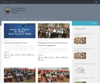 Epet1.edu.ar(Escuela Provincial de Educación Técnica N° 1 "UNESCO") Screenshot