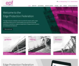 EPF-Uk.org(Edge Protection Federation (EPF)) Screenshot