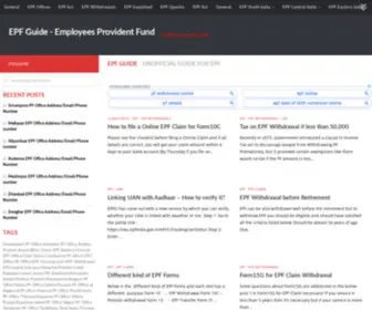 Epfguide.com(EPF Guide) Screenshot