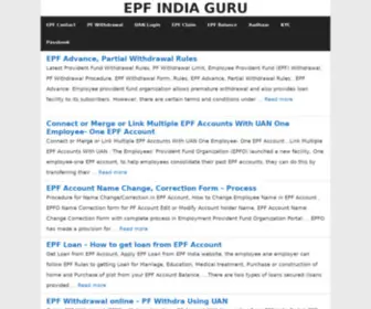 Epfindia.guru(Epfindia guru) Screenshot