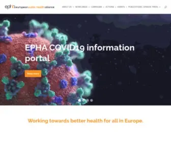 Epha.org(Epha) Screenshot