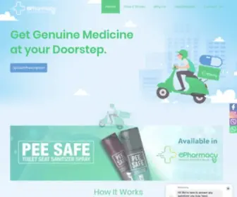 Epharmacy.com.np(Online Pharmacy Nepal) Screenshot